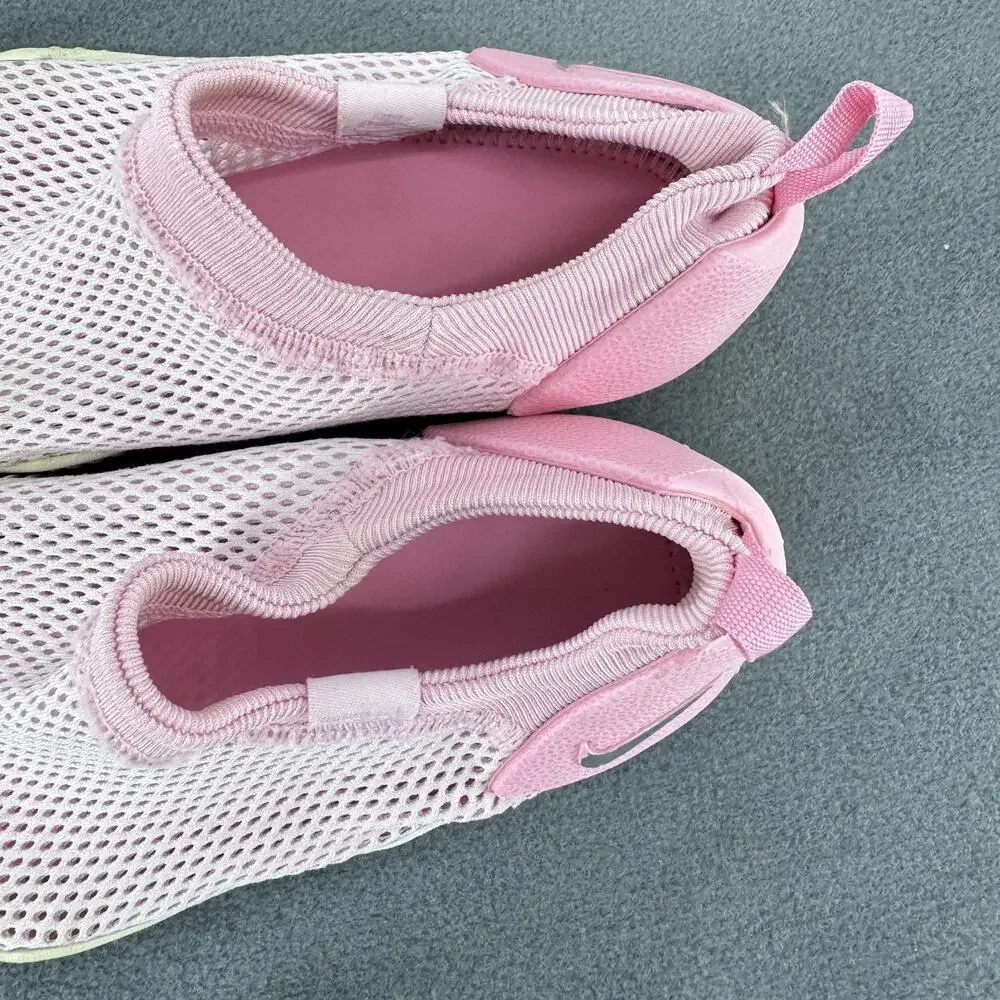Nike‎ Aqua Sock 360 Shoes Kids Size 13C Pink Slip On Mesh Water Swim 943758-606